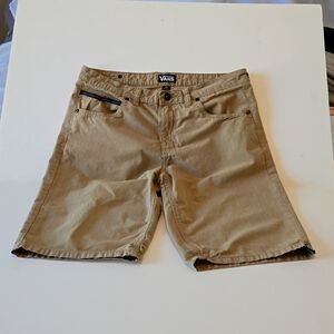 MEN'S VANS WALKING SHORTS KHAKI WAIST 30